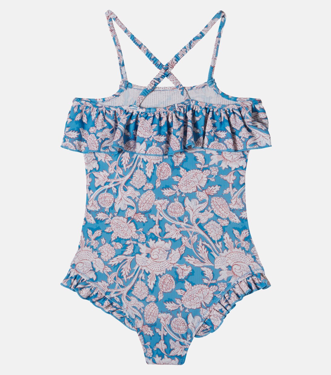 Jovana floral ruffled swimsuit | Louise Misha