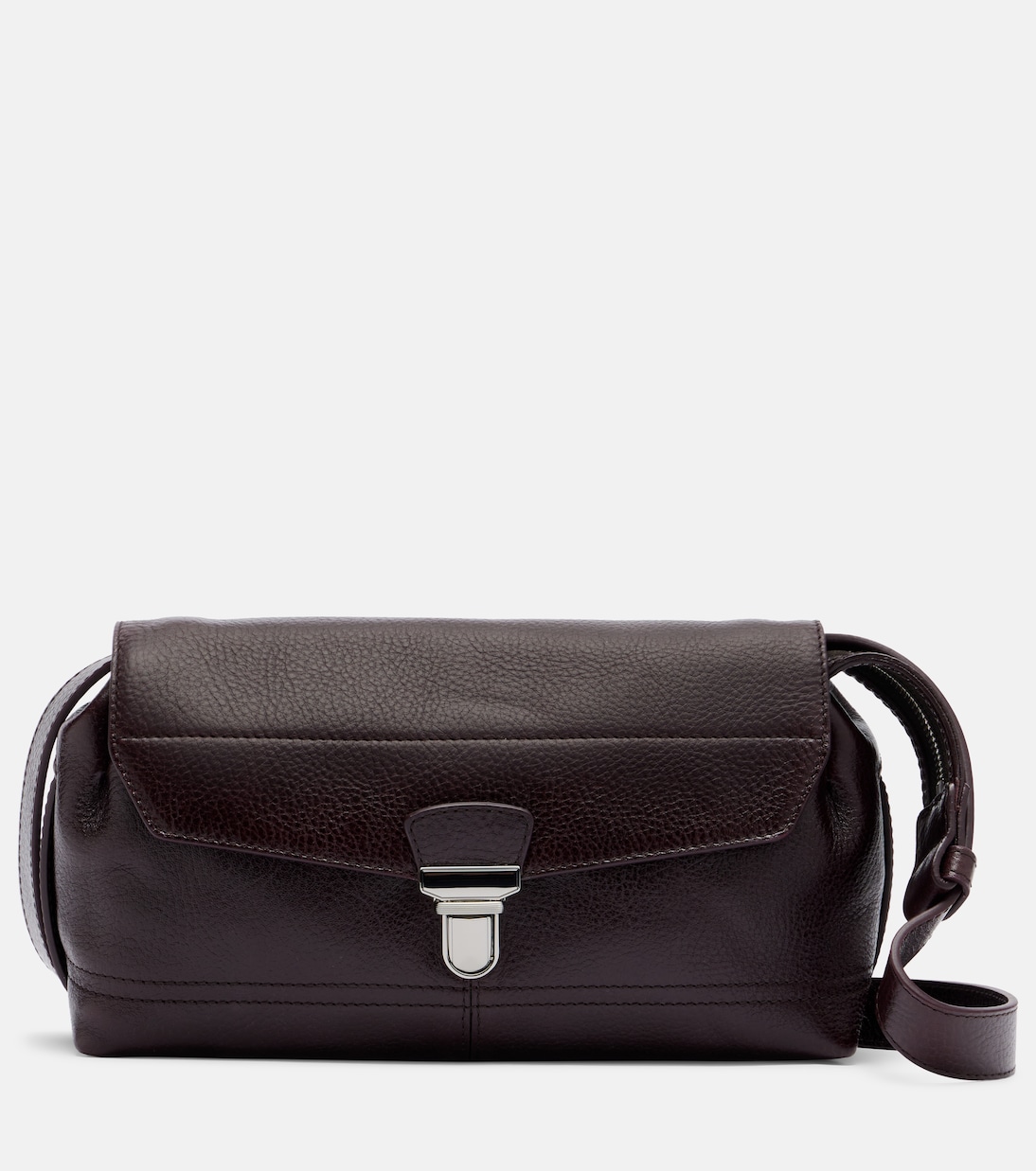 Gear Small leather shoulder bag | Lemaire