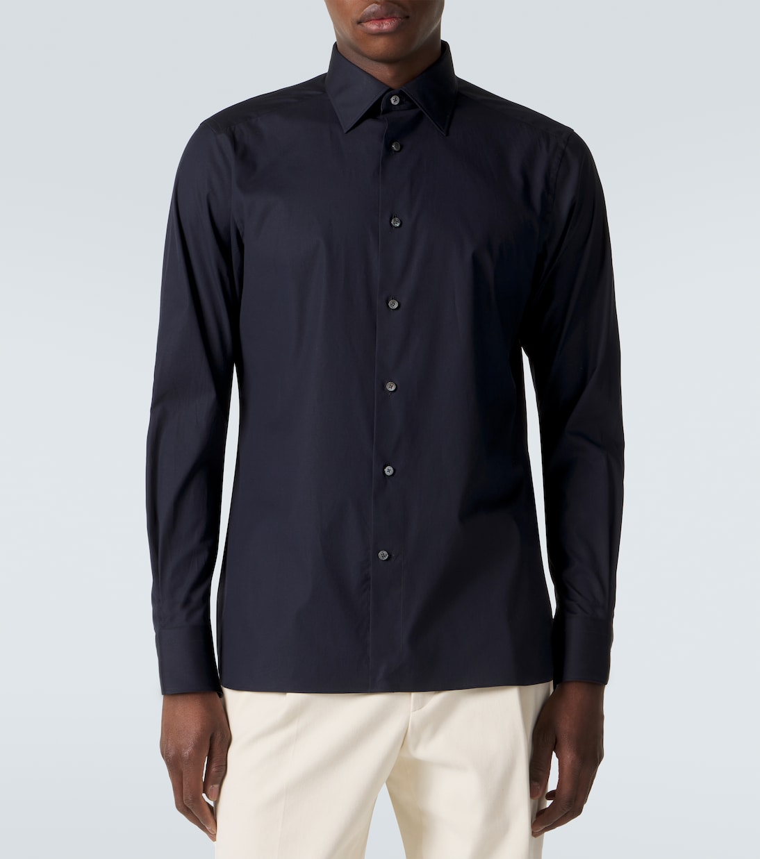 Cotton-blend shirt | Zegna