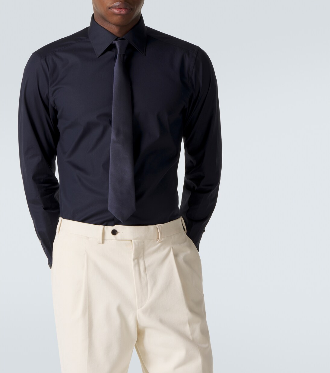 Cotton-blend shirt | Zegna