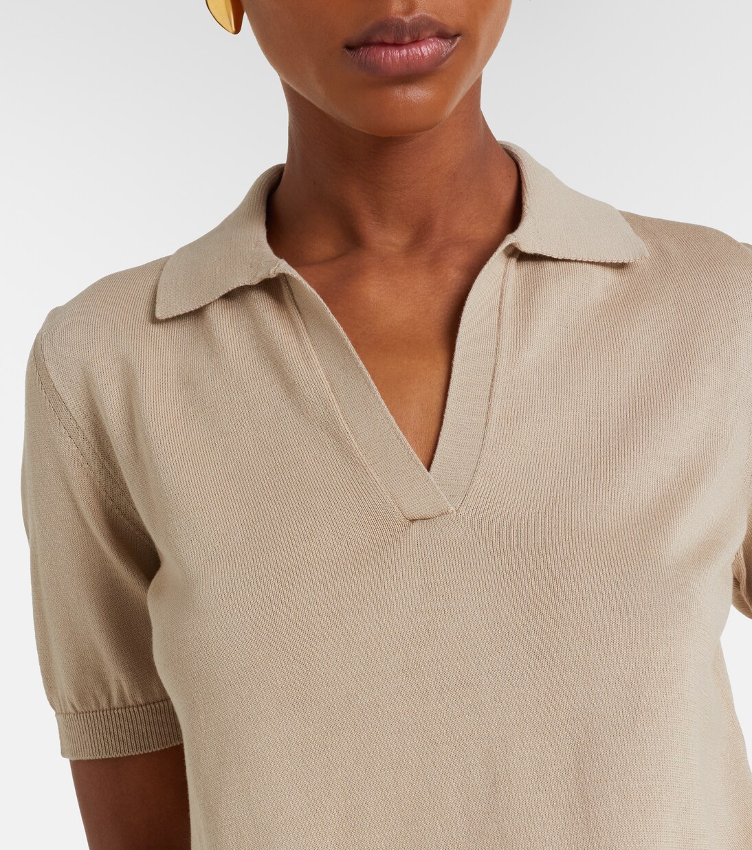 Polopullover Clay aus Baumwolle und Seide | Altuzarra