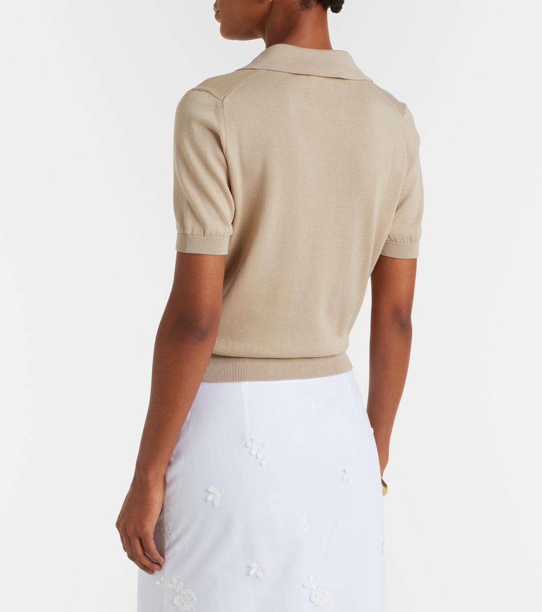 Polopullover Clay aus Baumwolle und Seide | Altuzarra