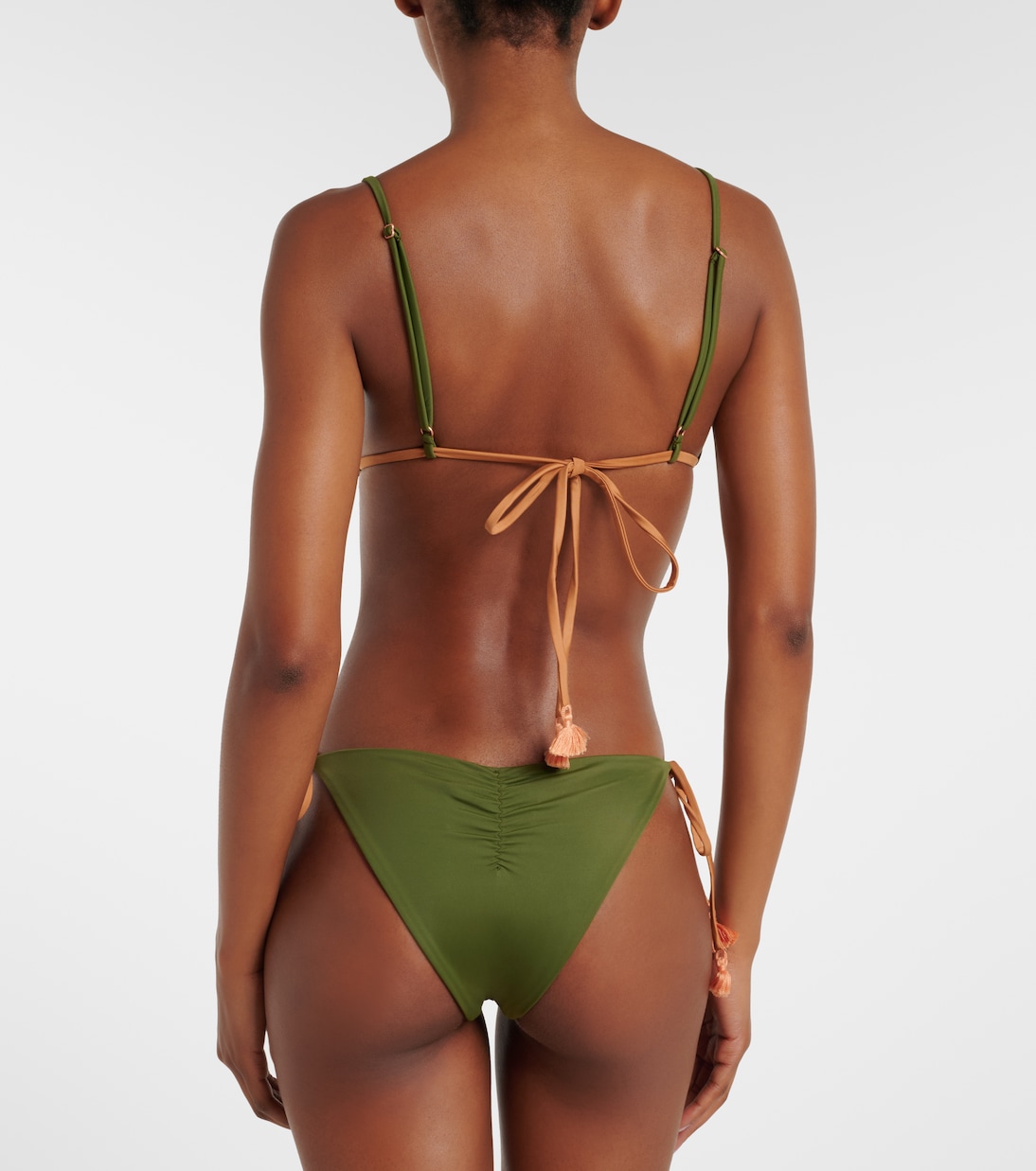 Embroidered bikini top | Johanna Ortiz