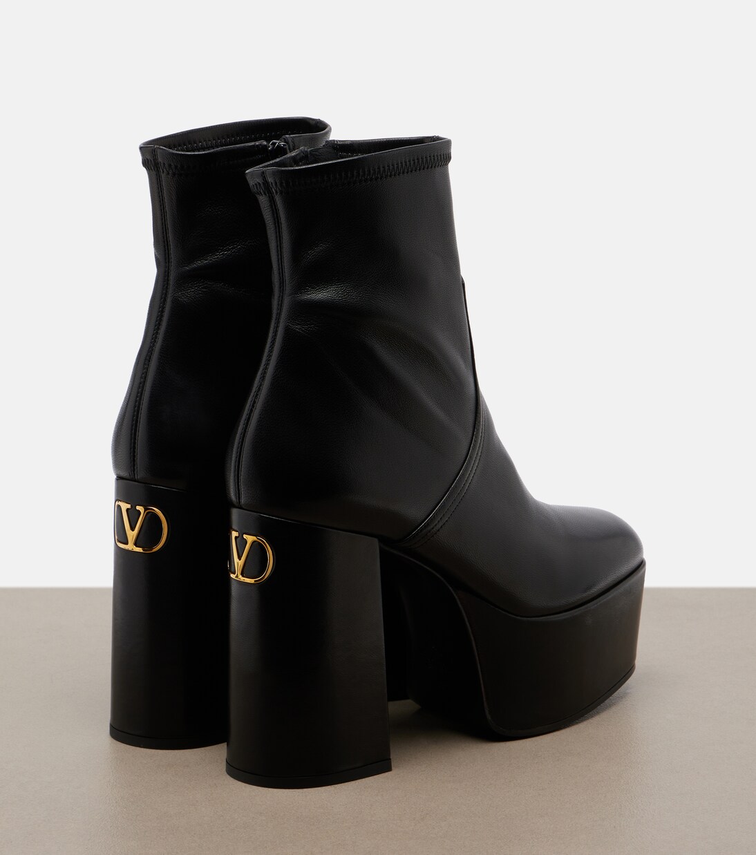  Ankle Boots Fawcette aus Leder | Valentino Garavani