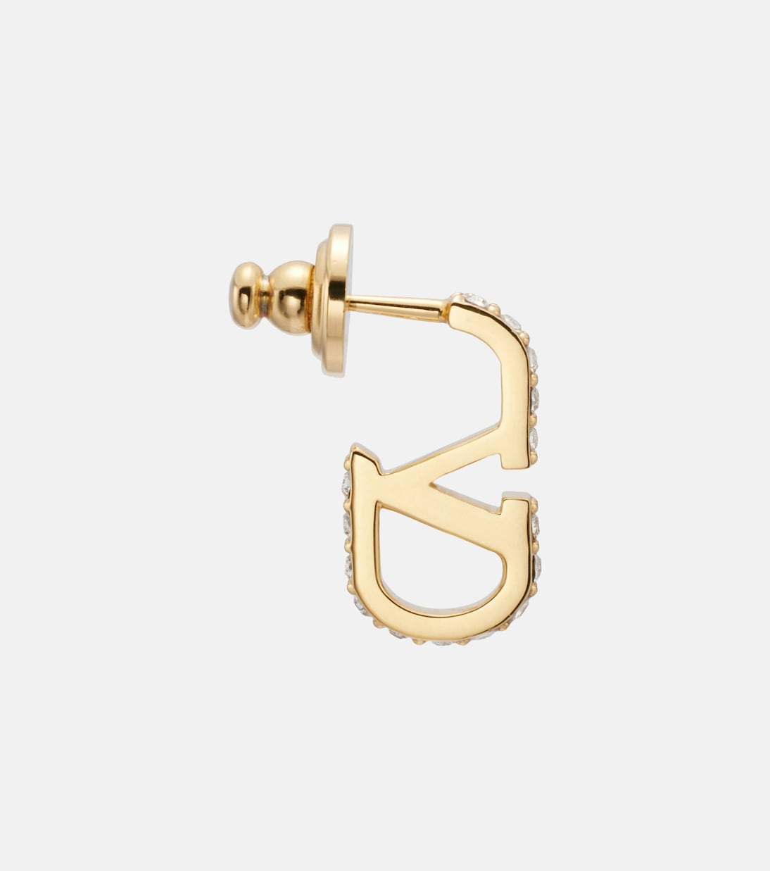 VLogo Signature Swarovski®-embellished earrings | Valentino