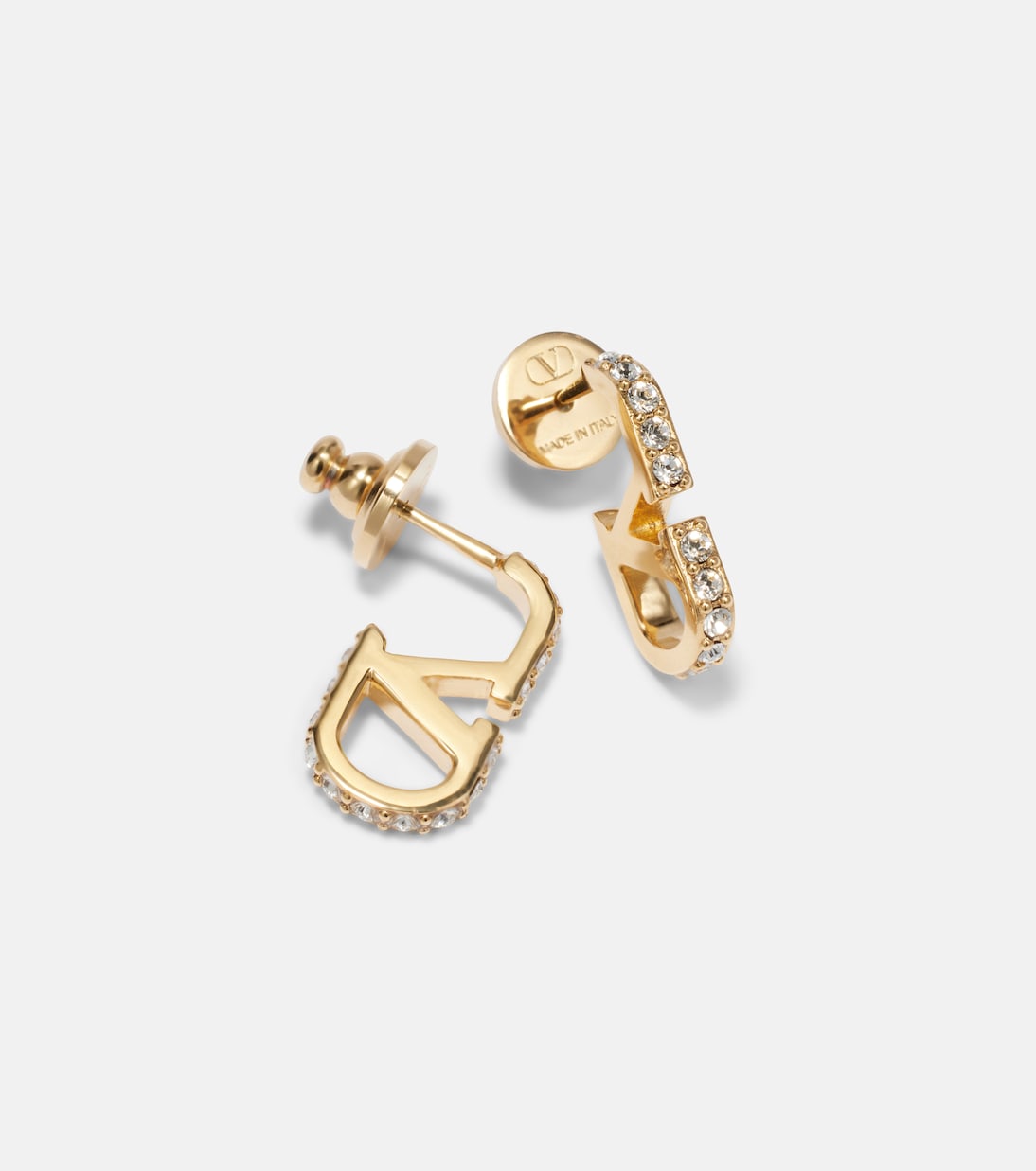 VLogo Signature Swarovski®-embellished earrings | Valentino