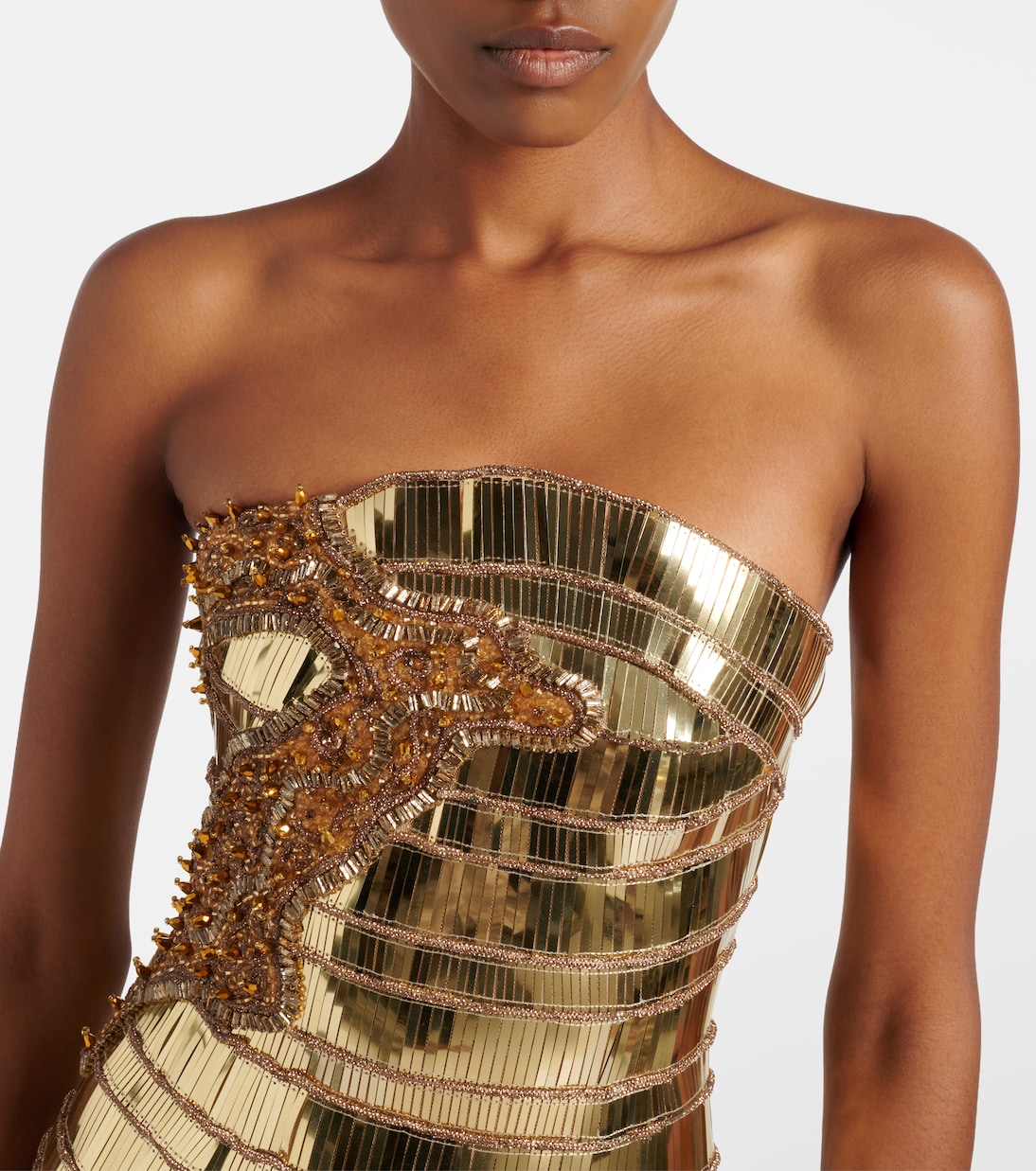 Ariel embellished bustier dress | Rachel Gilbert