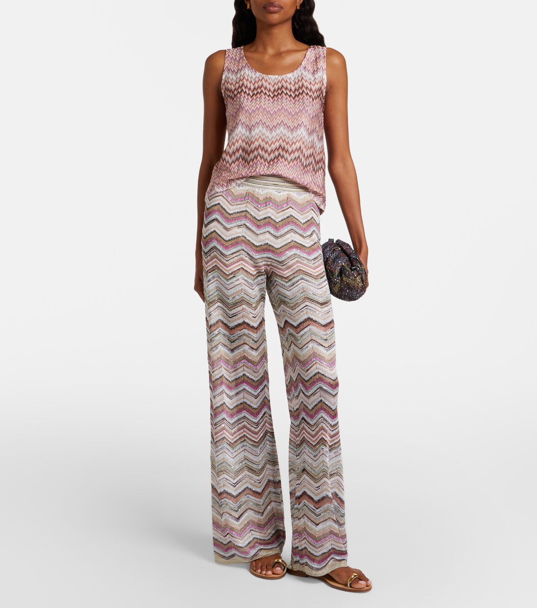 Zigzag knitted top | Missoni