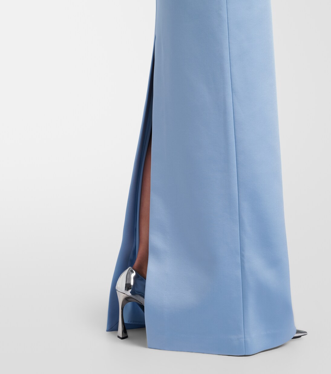 Kai off-shoulder satin gown | Rebecca Vallance