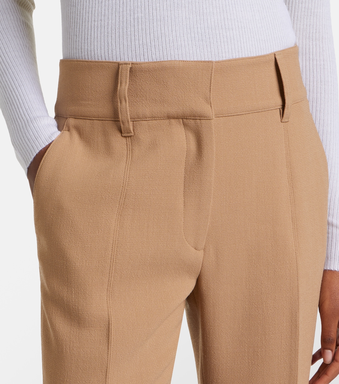 Rhein virgin wool flared pants | Gabriela Hearst