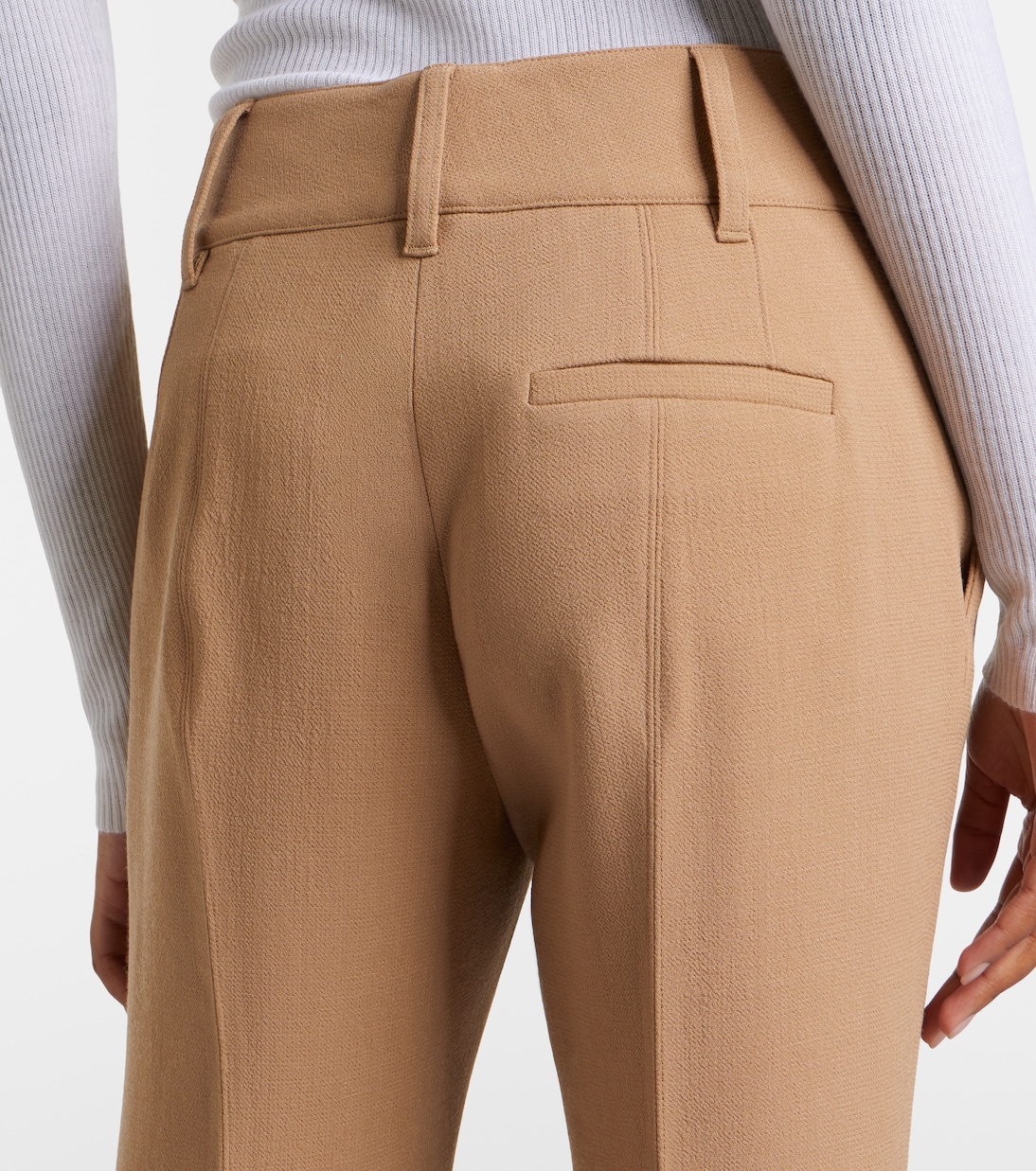 Rhein virgin wool flared pants | Gabriela Hearst