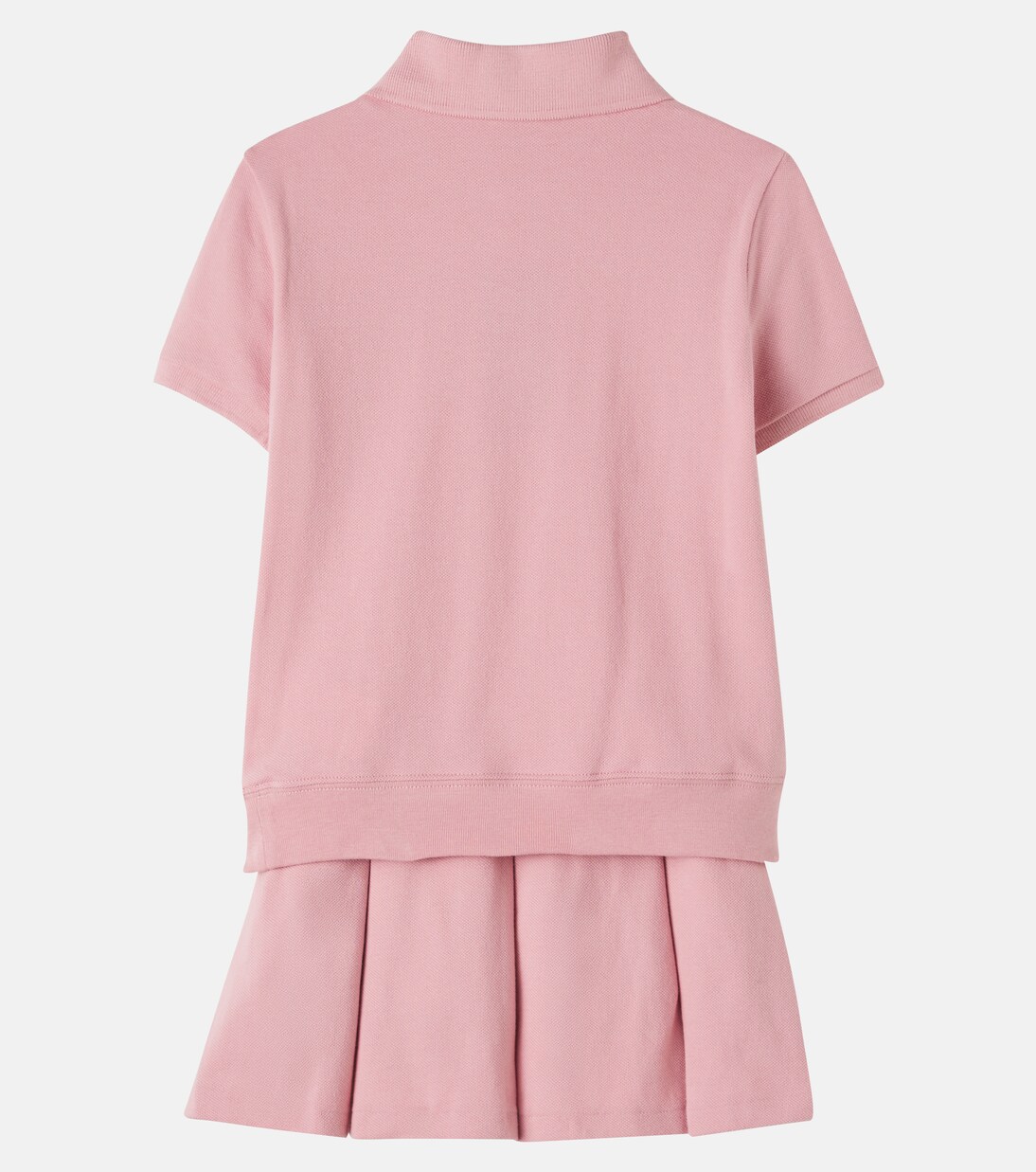 Set aus Polohemd und Rock aus Baumwoll-Piqué | Polo Ralph Lauren Kids
