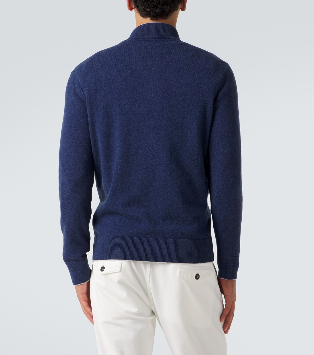 Cashmere half-zip sweater | Eleventy