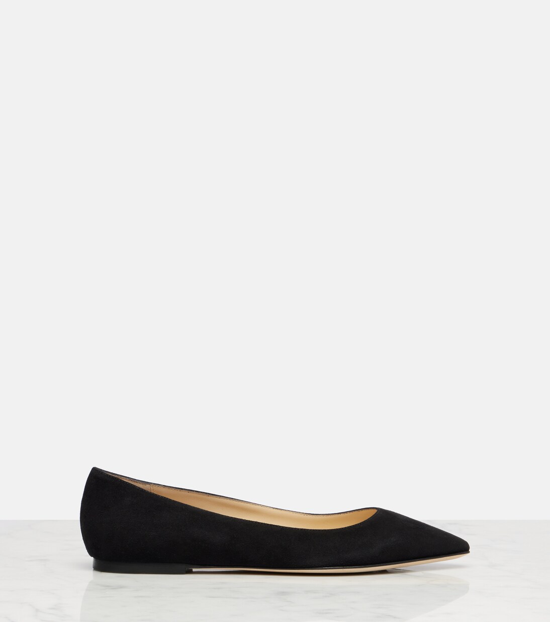 Romy suede ballet flats | Jimmy Choo