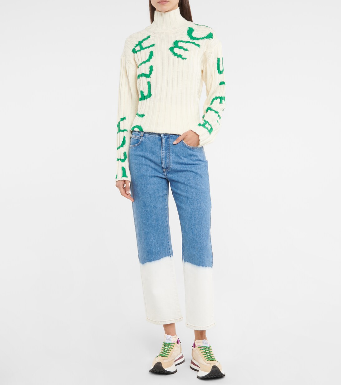 X Ed Curtis Pullover aus einem Wollgemisch | Stella McCartney