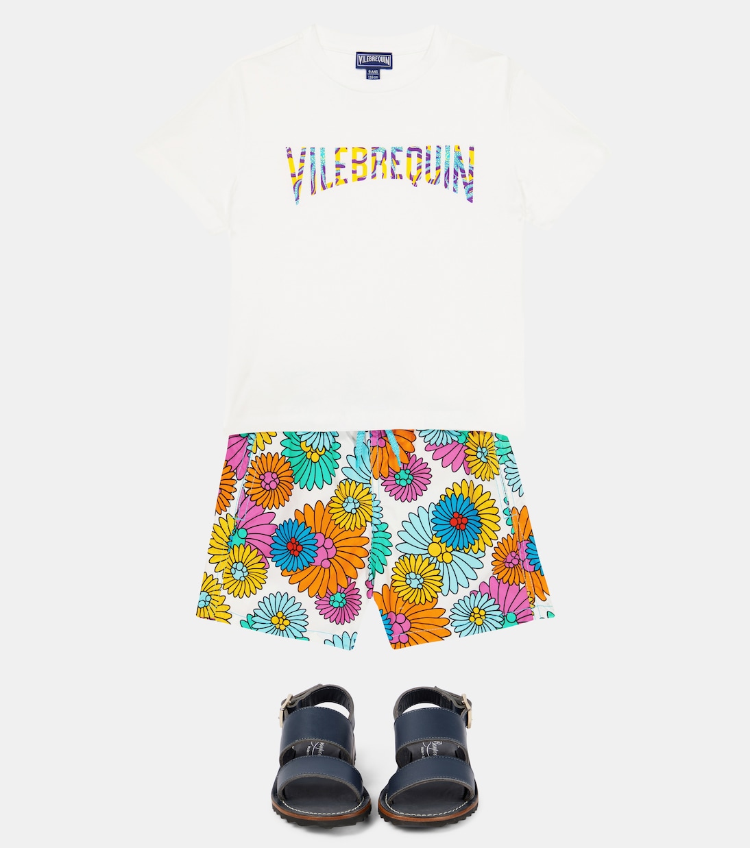 Marguerites floral swim trunks | Vilebrequin Kids