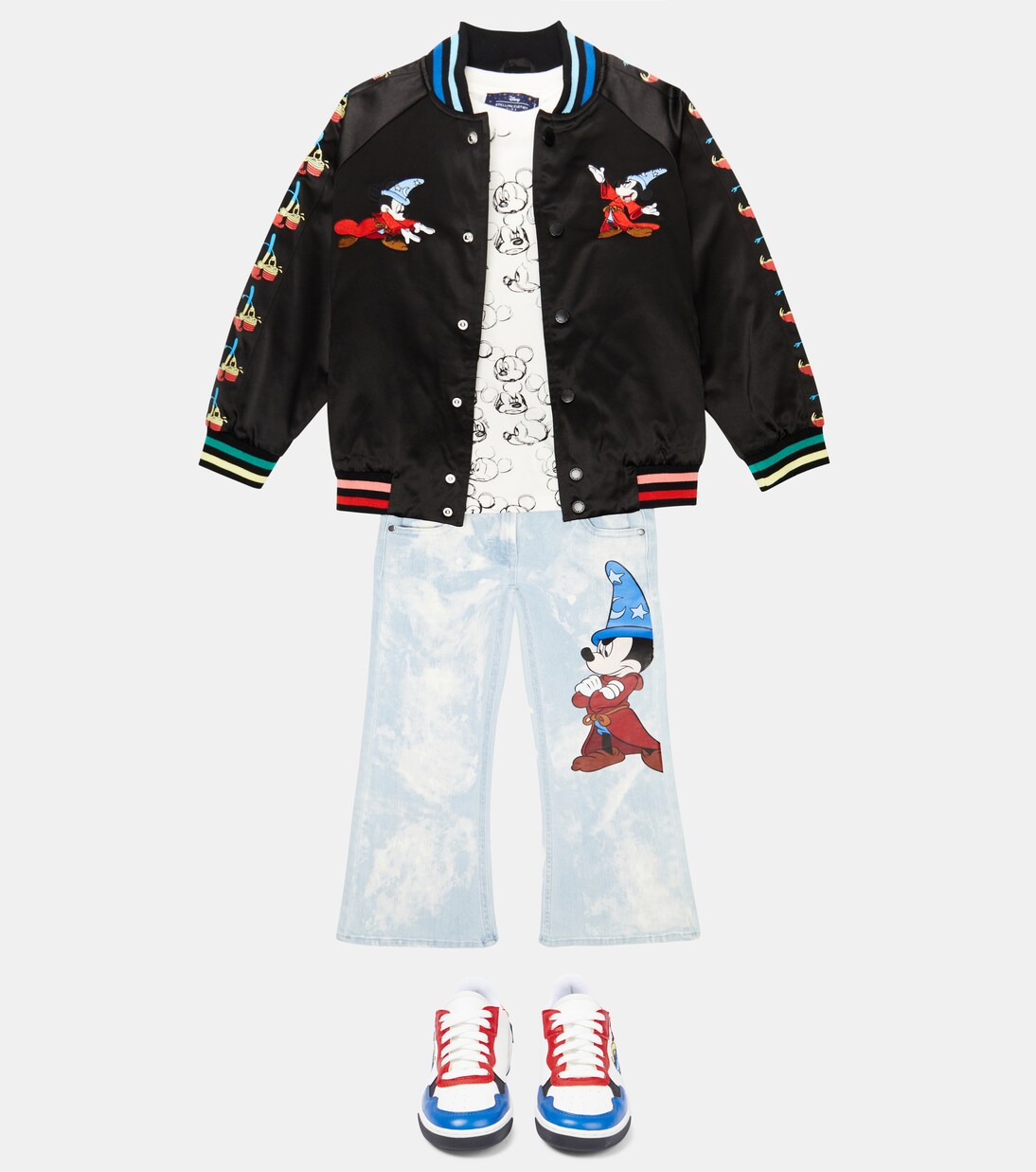 x Disney® printed denim jeans | Stella McCartney Kids