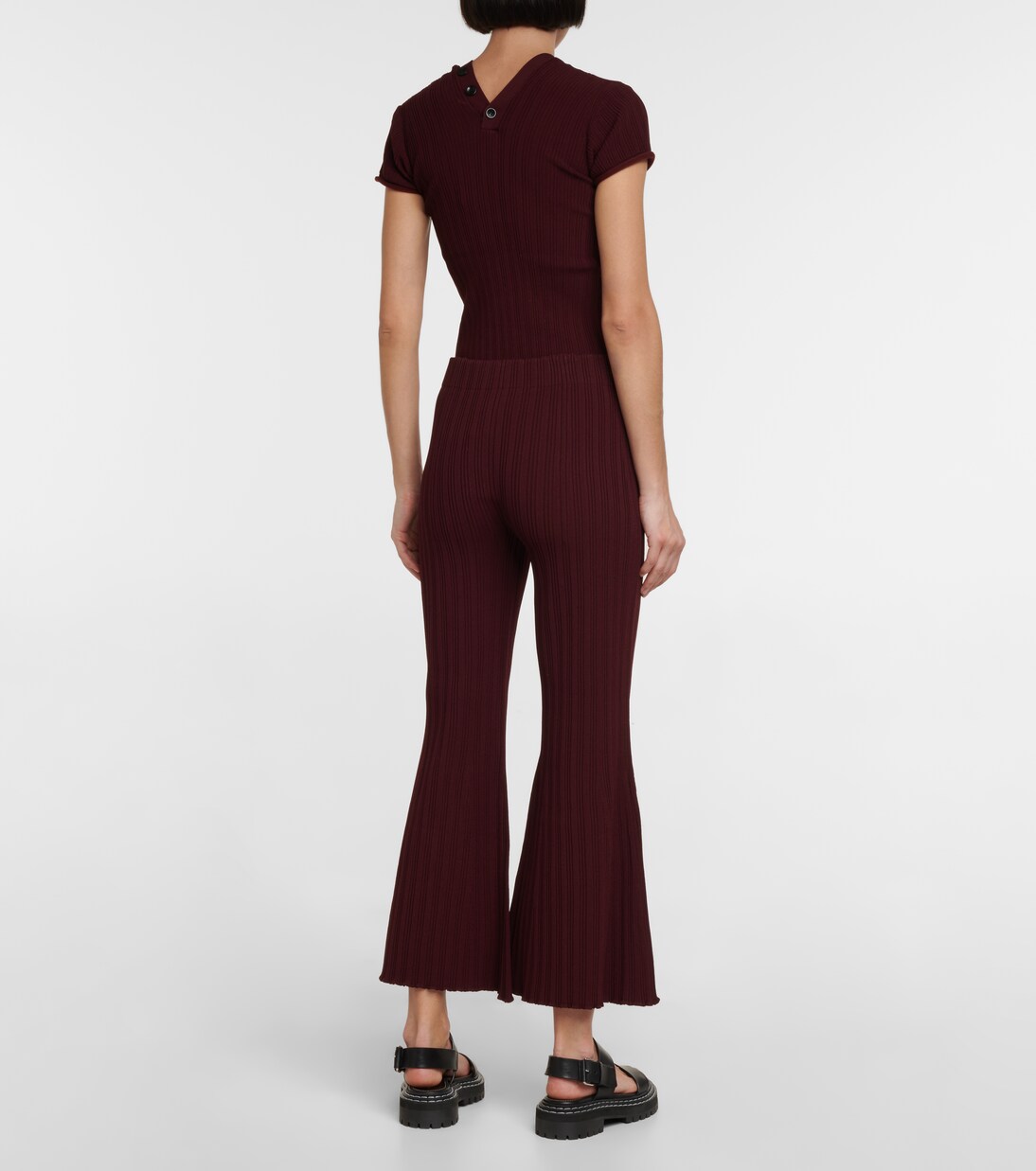 White Label Hose aus Rippstrick | Proenza Schouler