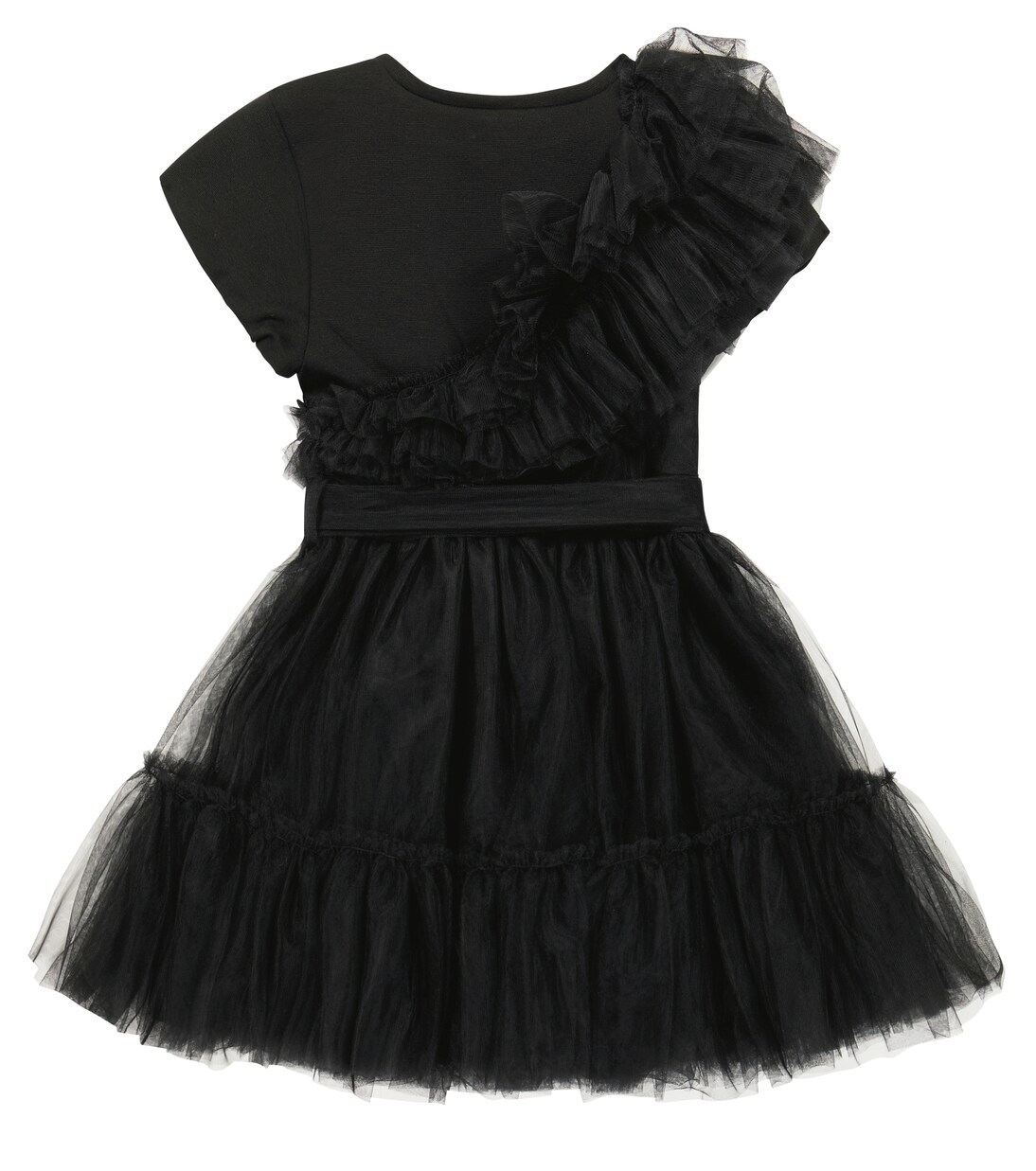 Robe en tulle à ornements | Monnalisa