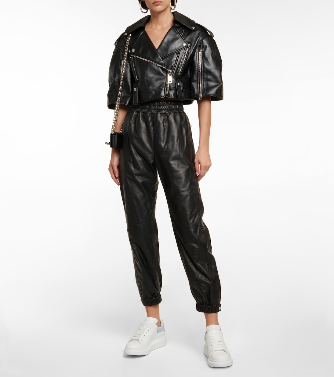 Leather sneakers | McQueen