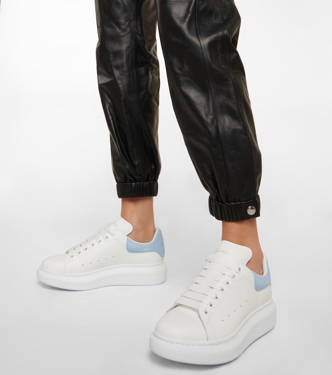 Leather sneakers | McQueen