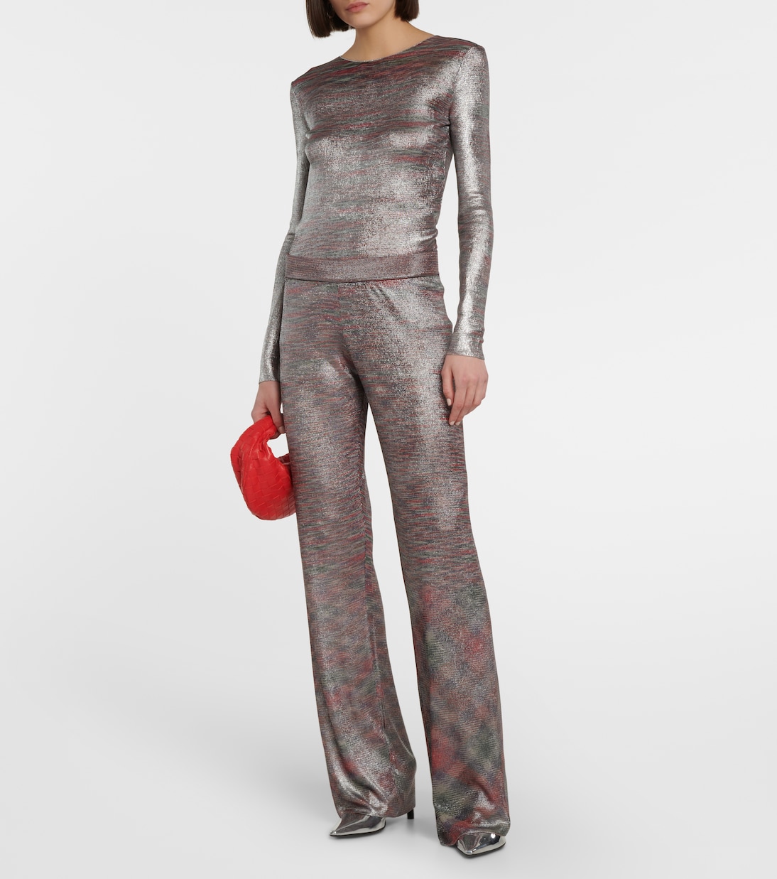 Weite High-Rise-Hose | Missoni