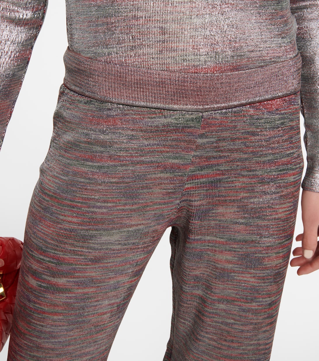 Weite High-Rise-Hose | Missoni