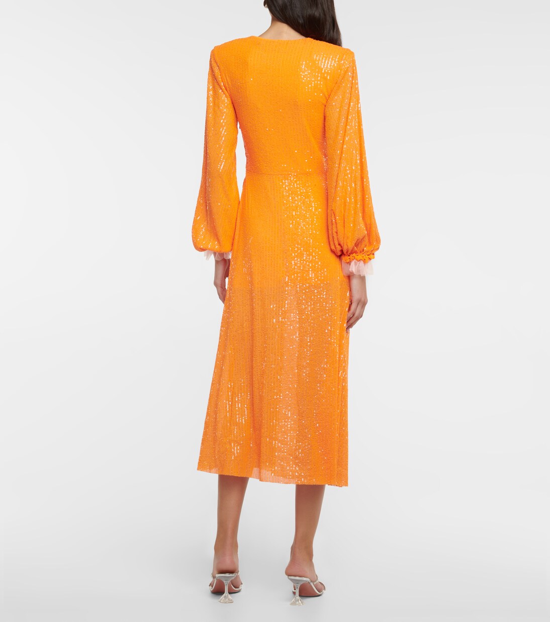 Midikleid mit Pailletten | Rotate