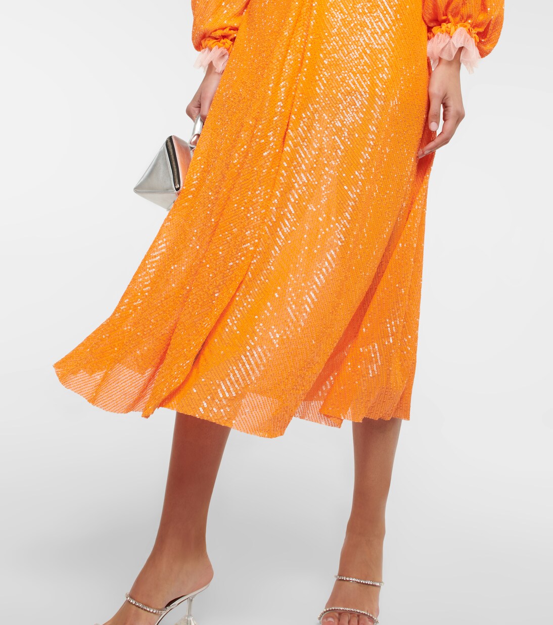 Midikleid mit Pailletten | Rotate