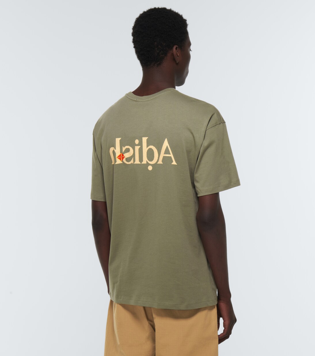 Shaqhat logo cotton T-shirt | Adish