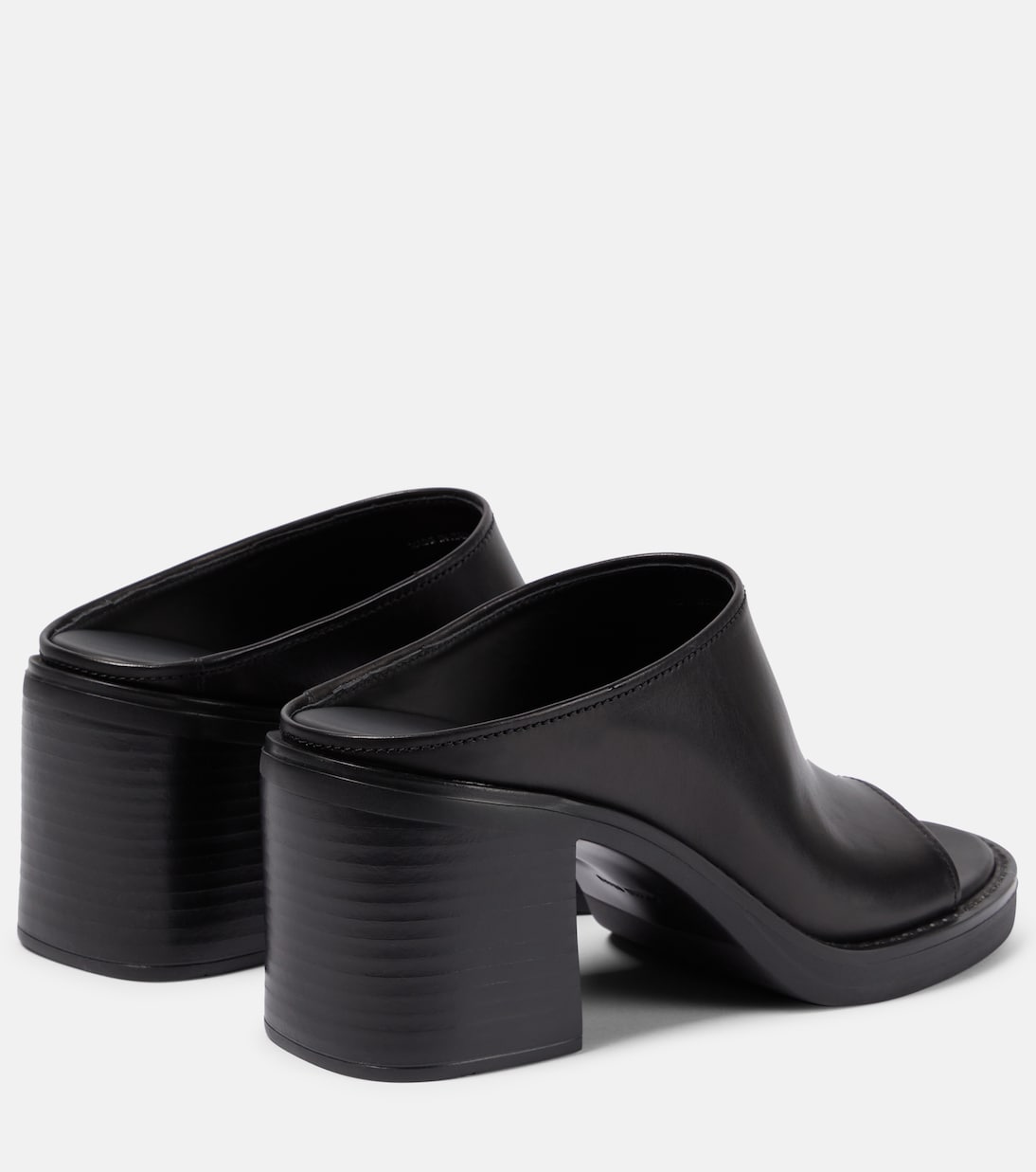 Leather mules | Miu Miu