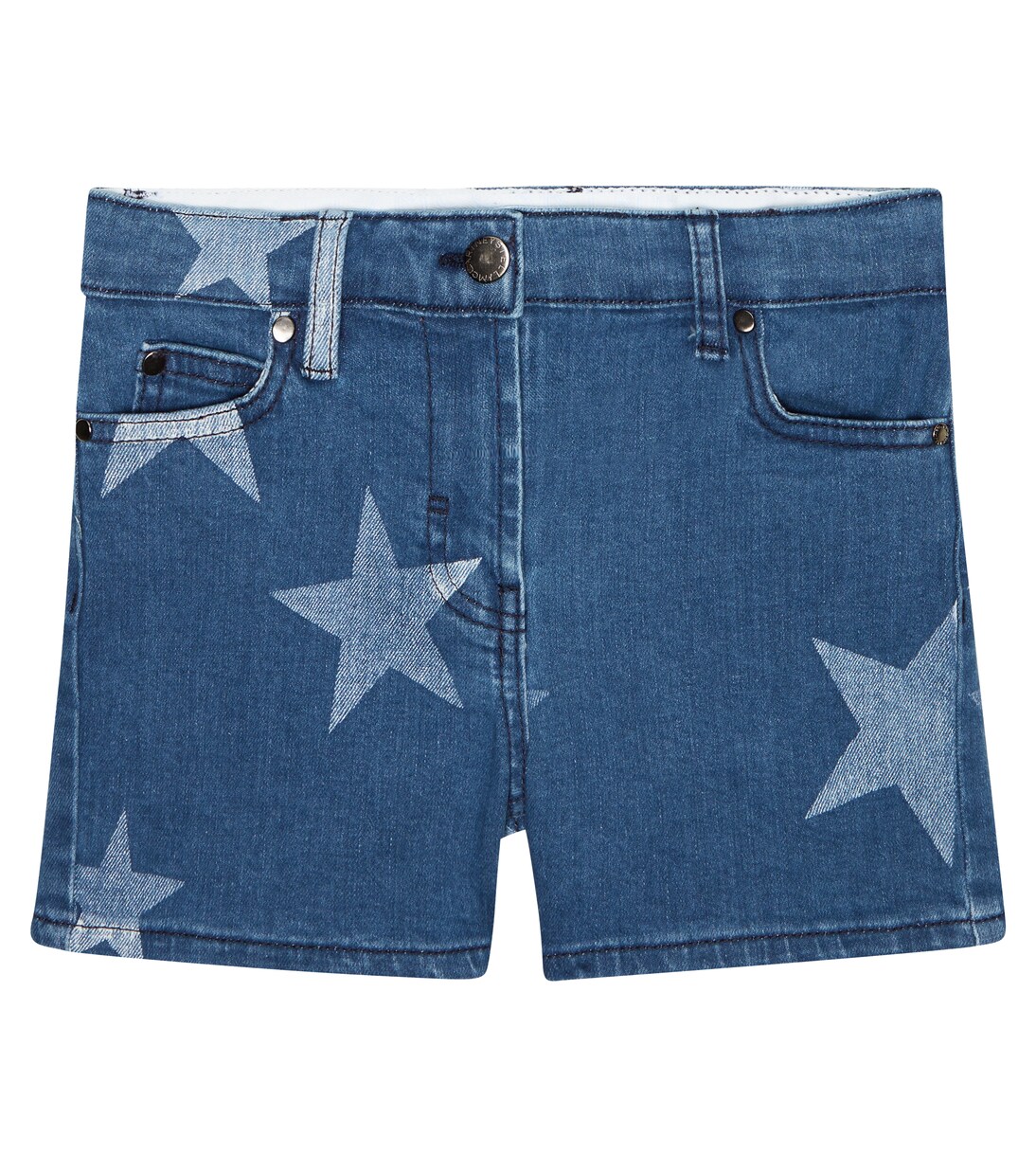 Printed denim shirt | Stella McCartney Kids