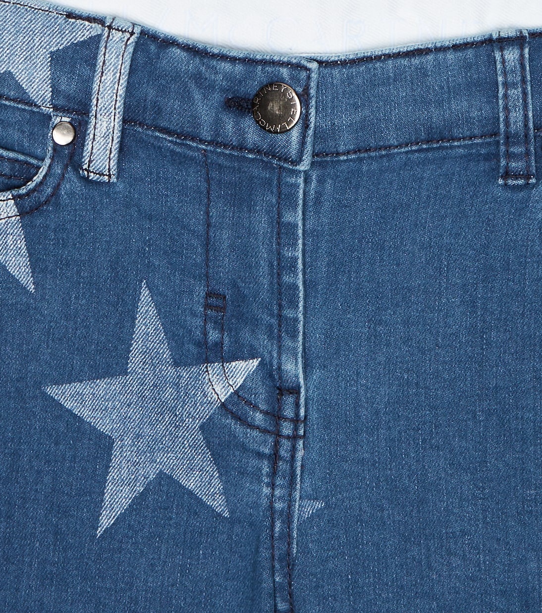 Printed denim shirt | Stella McCartney Kids