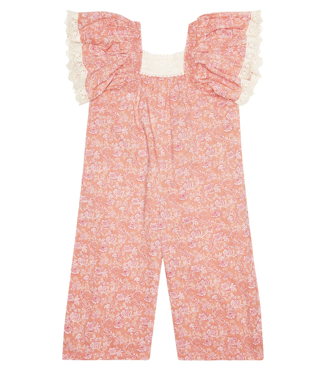 Irene floral cotton jumpsuit | Louise Misha