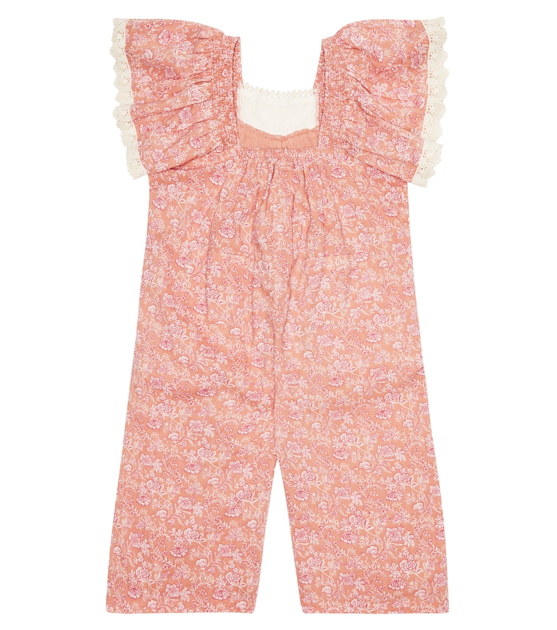 Irene floral cotton jumpsuit | Louise Misha