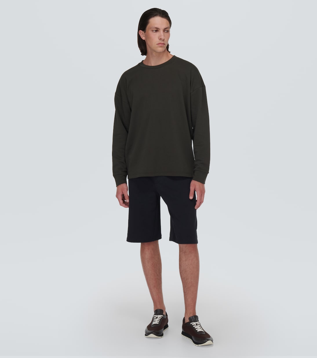 Ezan cotton sweatshirt | The Row