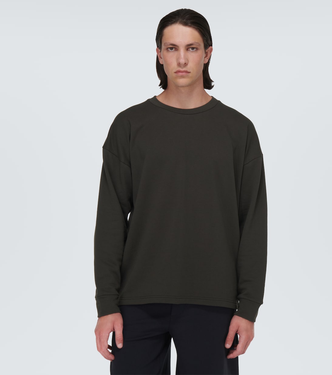 Ezan cotton sweatshirt | The Row