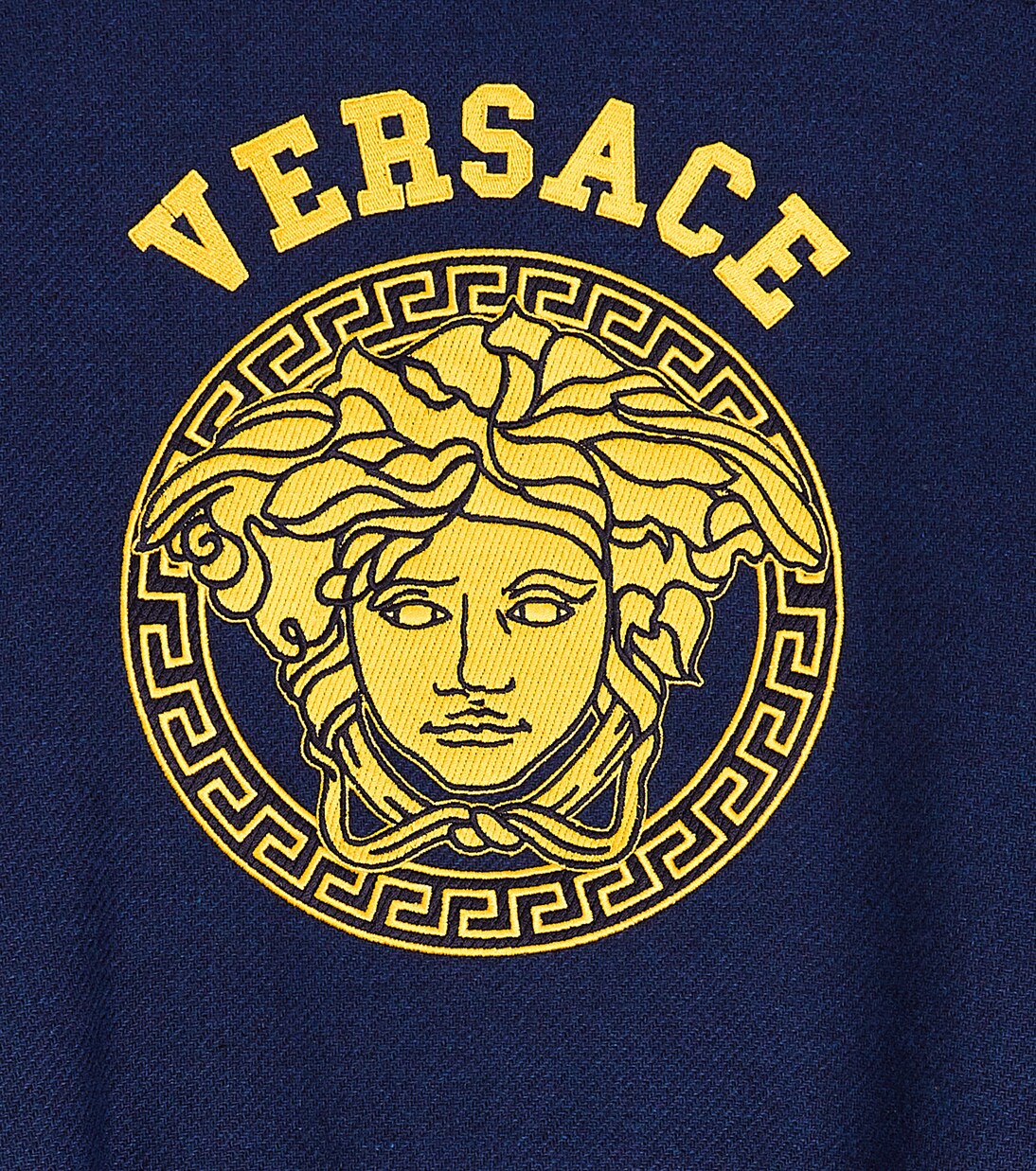La Medusa wool-blend bomber jacket | Versace Kids