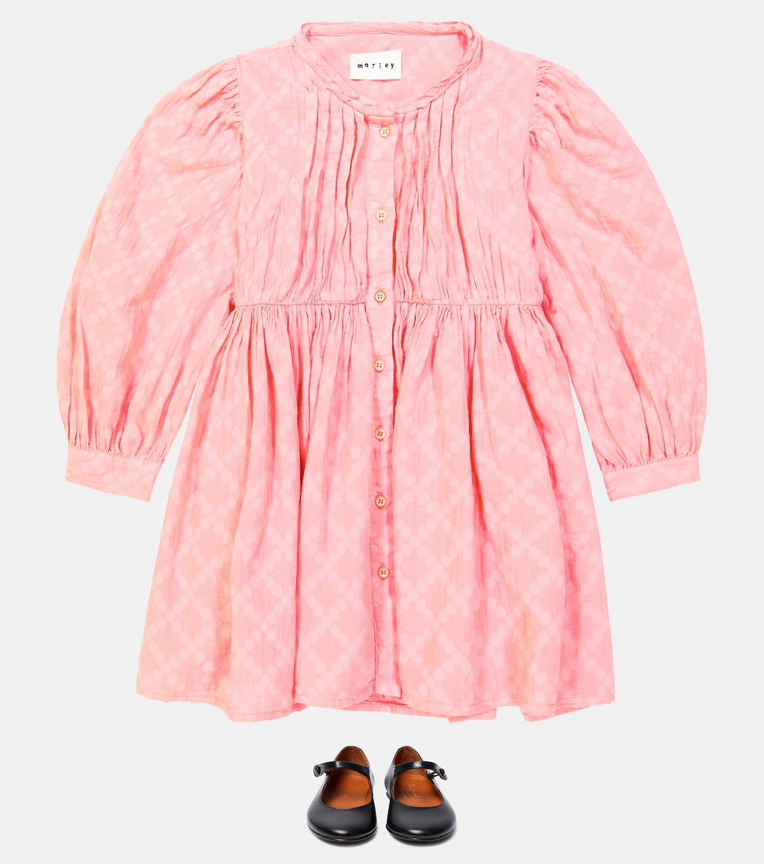 Trudy pleated cotton dress | Morley