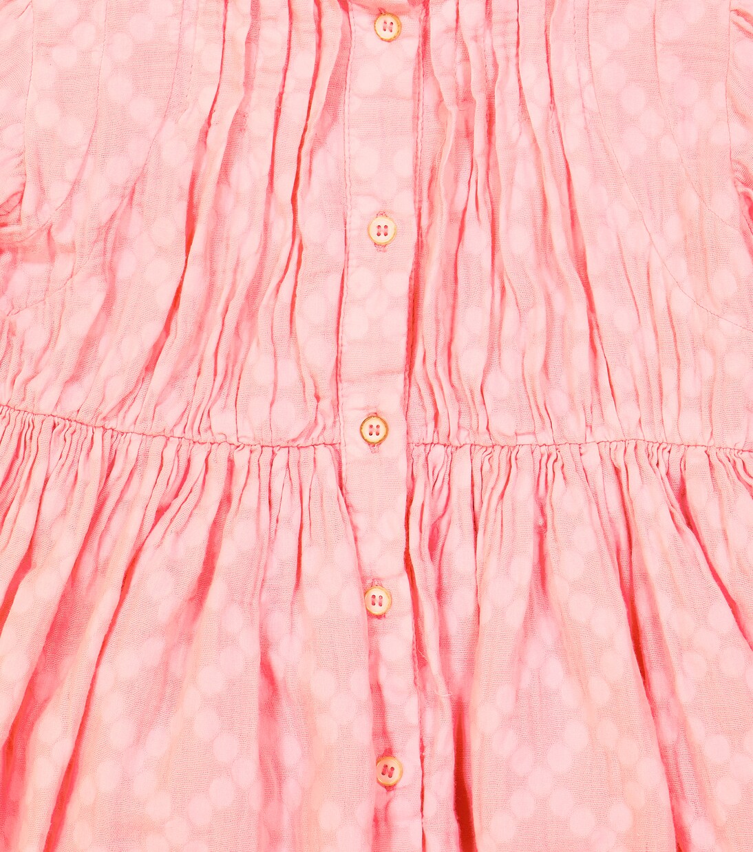 Trudy pleated cotton dress | Morley