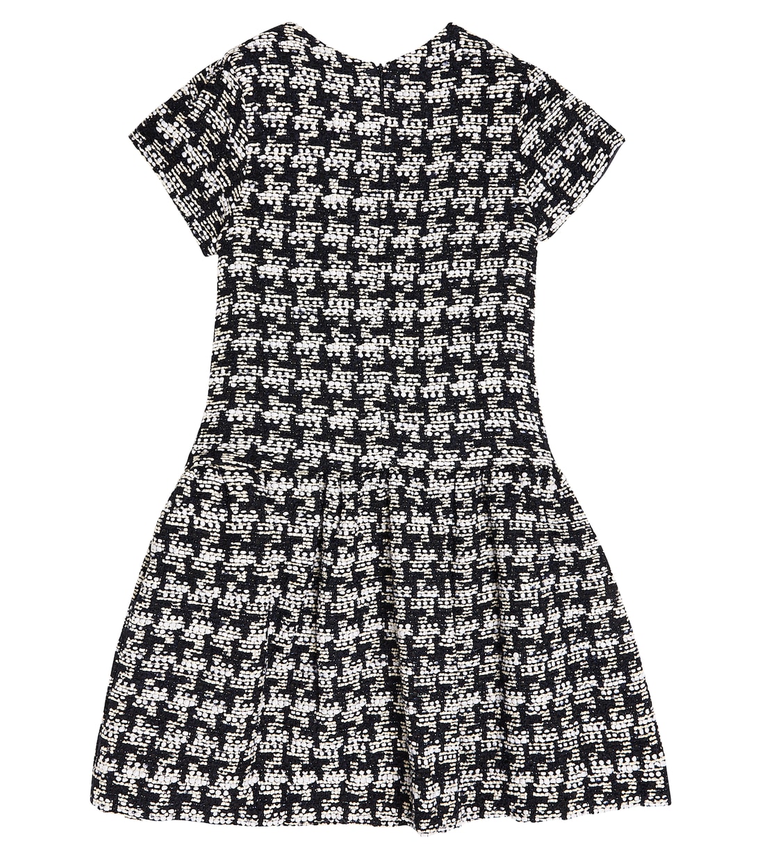 Houndstooth tweed dress | Tartine et Chocolat
