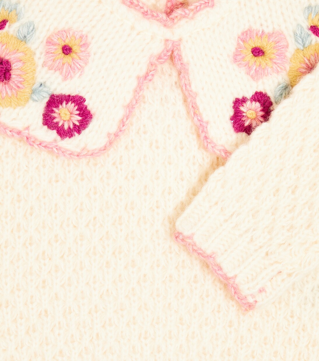 Baby Cyrella wool-blend sweater  | Louise Misha