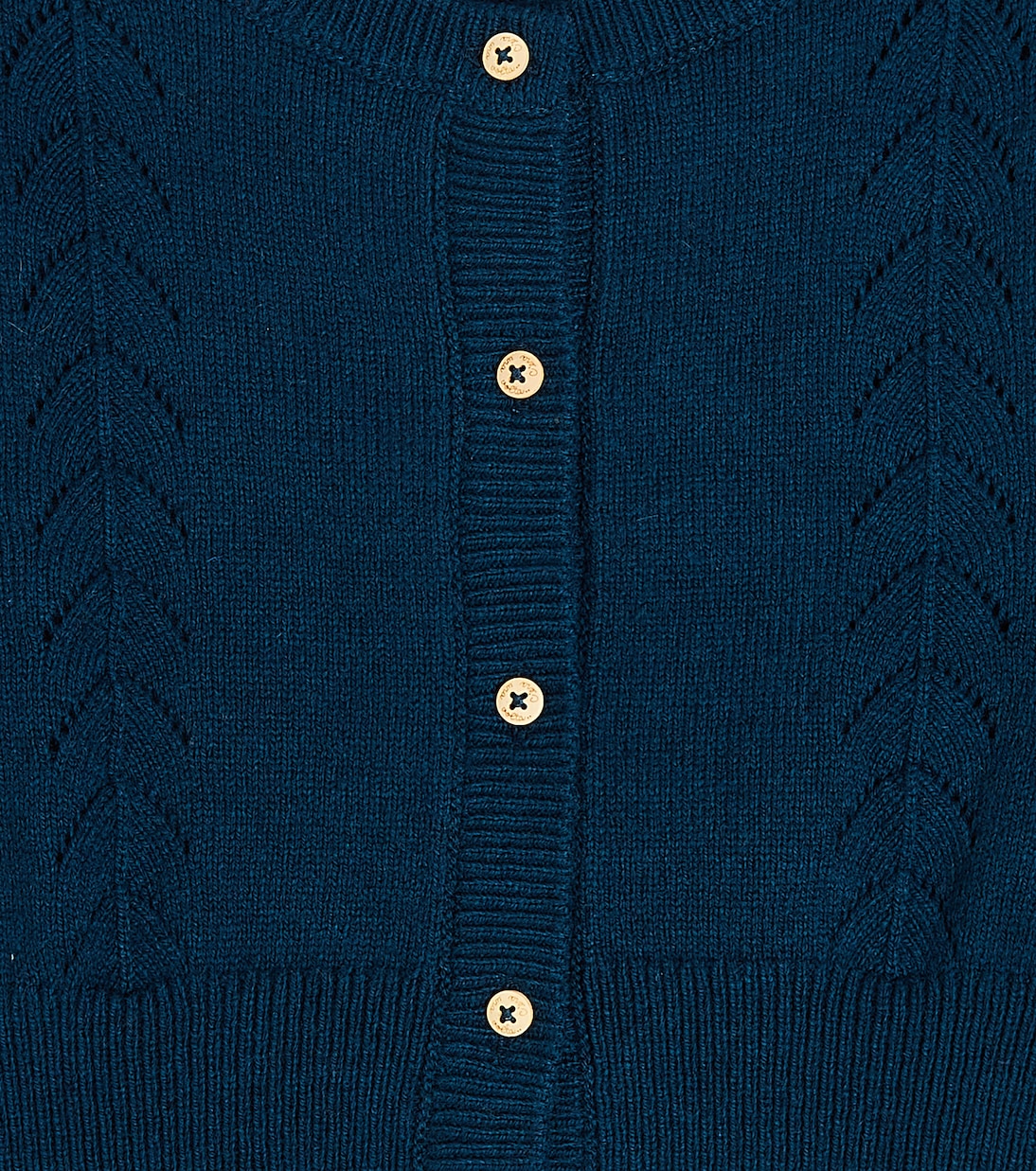 Francesca cotton-blend cardigan | C'era Una Volta