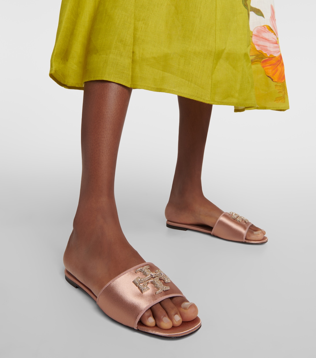 Miller crystal-embellished slides | Tory Burch