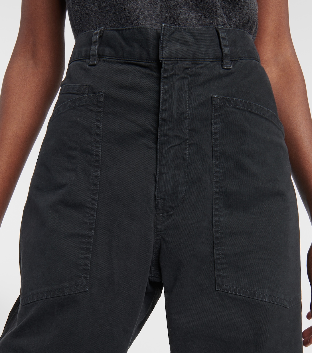 Hose Shon aus Baumwoll-Twill | Nili Lotan