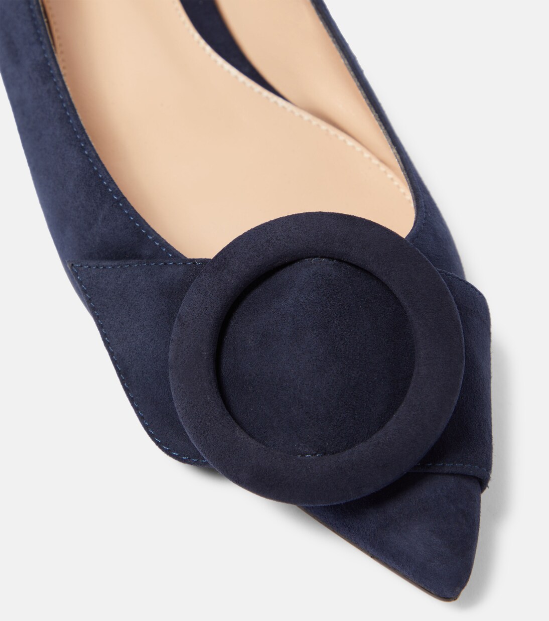 Camden suede ballet flats | Gianvito Rossi