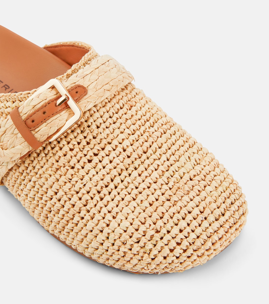 Quinta raffia mules | Clergerie