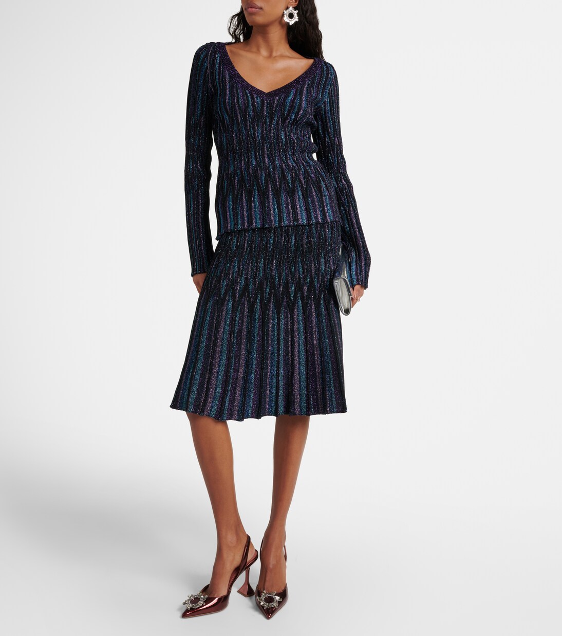 Jupe en lamé | Missoni