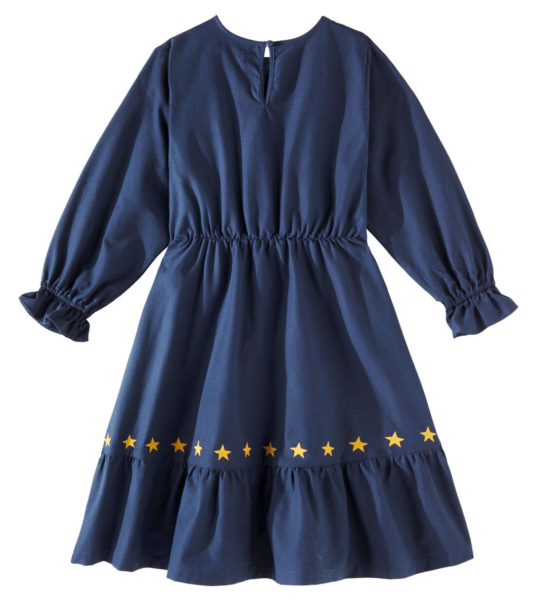 Robe Stars brodée en coton | Tinycottons