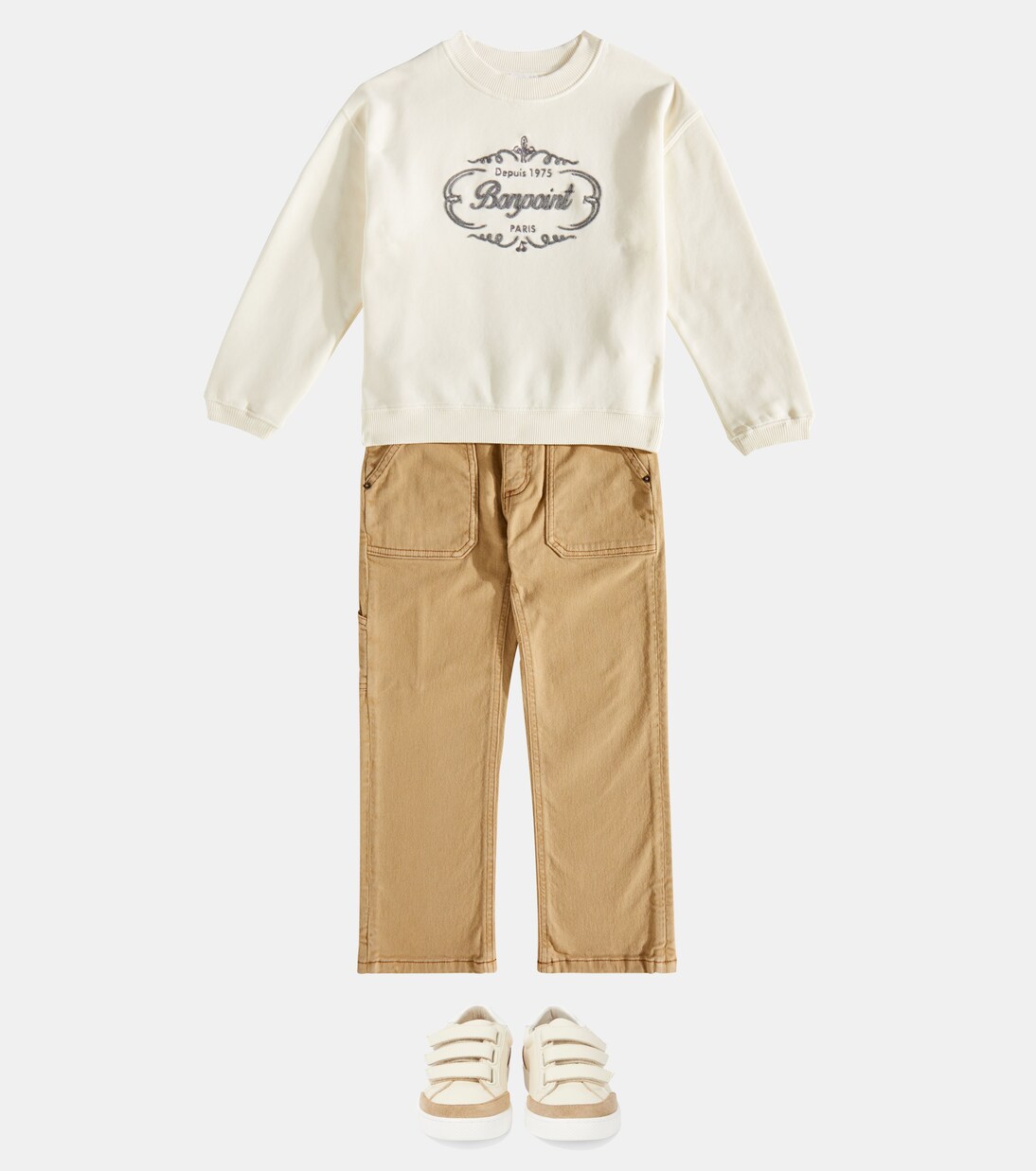 Tonino printed cotton jersey sweatshirt | Bonpoint